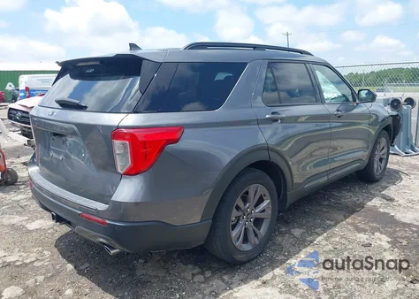 2022 Ford Explorer Xlt из США, поврежденный, VIN 1FMSK7DH7NGB12722